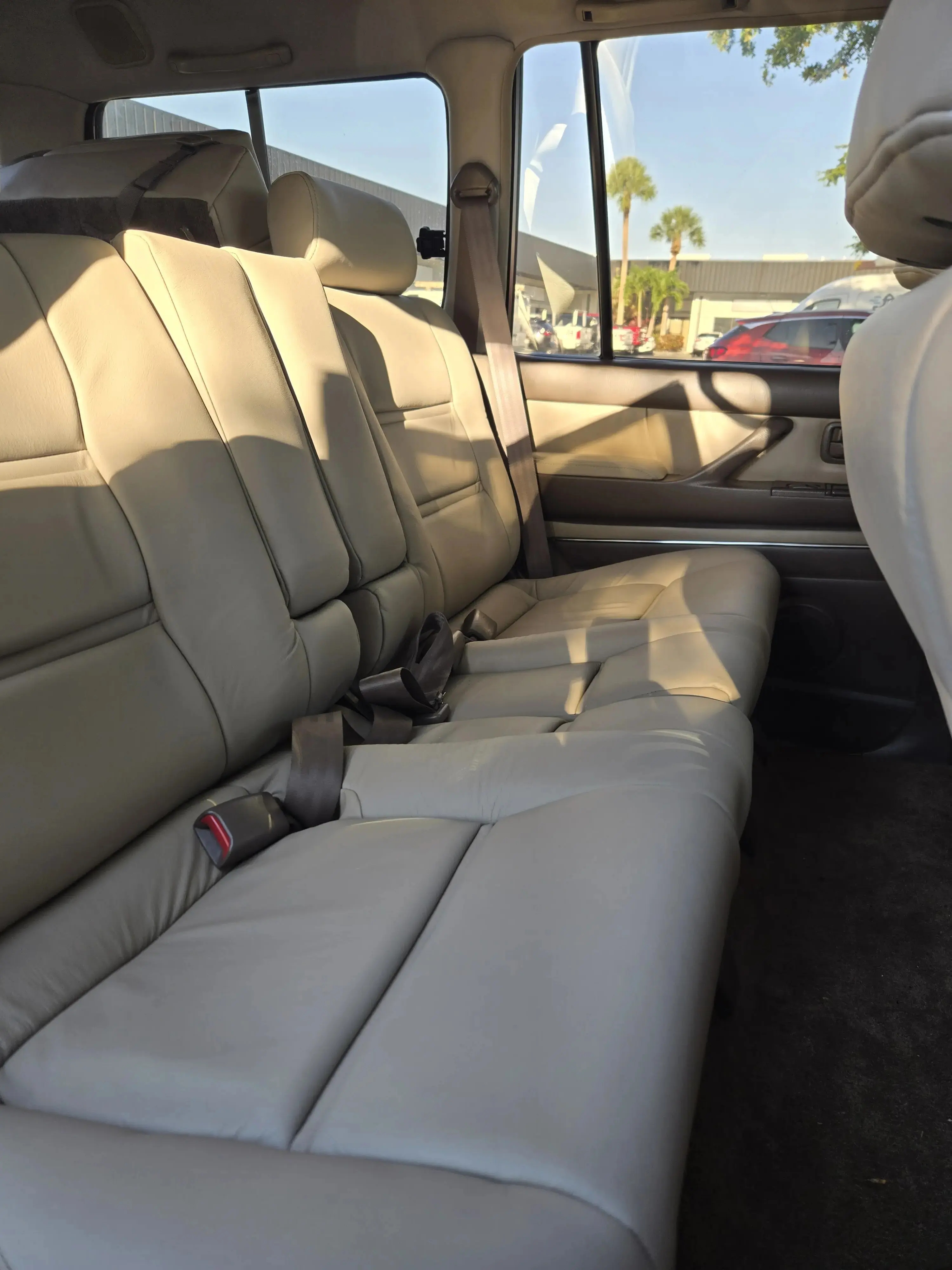 Recovered Truck backseat